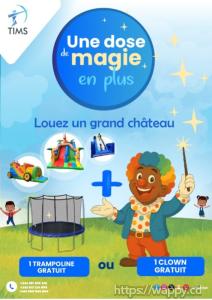 Promotion Grand château gonflable