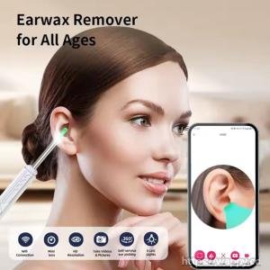 Cure-oreille visuel haute résolution pour éliminer