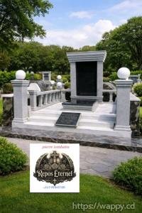 Pierres tombales des qualités à kinshasa