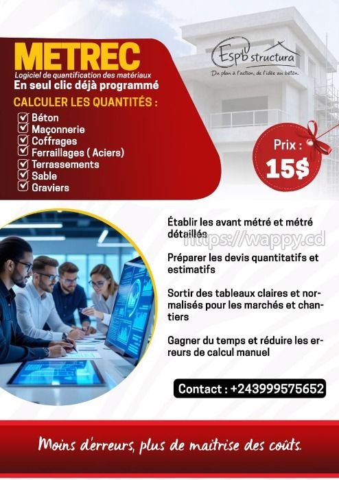 Logiciels BTP et feuilles de calcul Excel