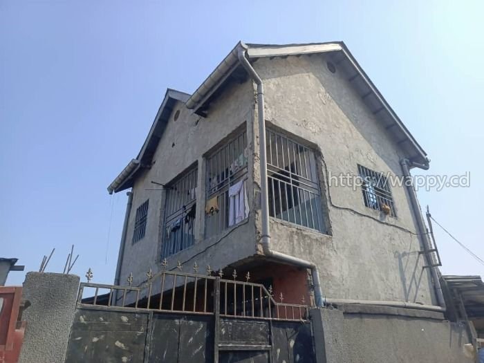 Parcelle à N’djili Quartier 9 avec deux maisons