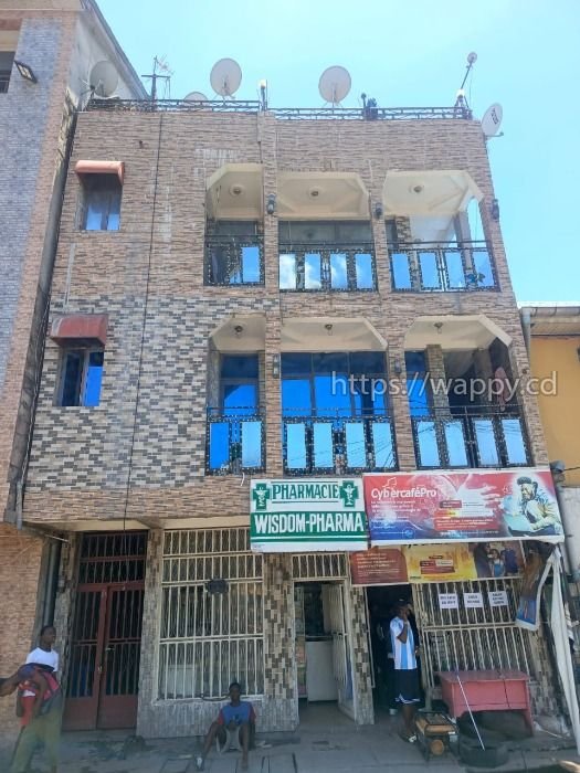 Immeuble rentable à Barumbu, macadam