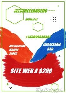 La conception site web á $200