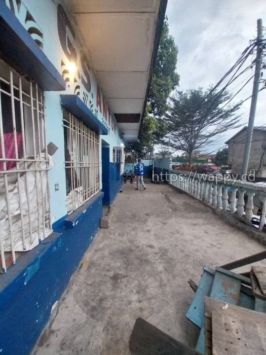 Parcelle commerciale – Façade macadam Lemba