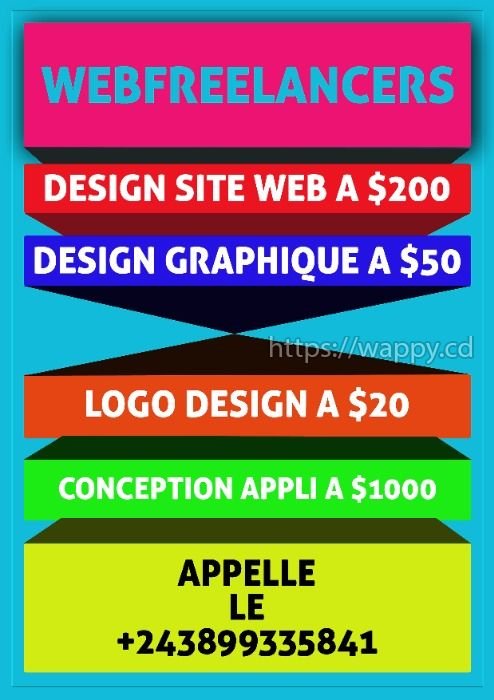 CONCEPTION APPLICATION MOBILE $1000