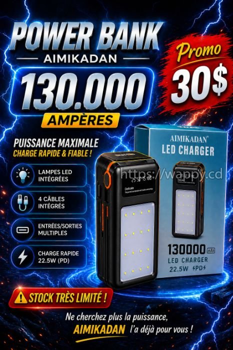 POWERBANK ORIGINAL 130.000AMP