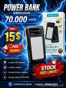 POWERBANK ORIGINAL 70.000 amp