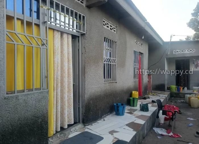 Parcelle avec 3 Portes Locatives à Vendre à N’sele