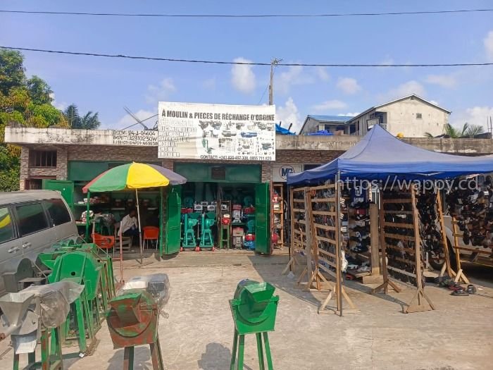 PARCELLE COMMERCIALE SUR LE BOULEVARD LUMUMBA