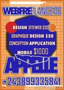 DESIGN GRAPHIQUE ET CONCEPTION SITE WEB $200