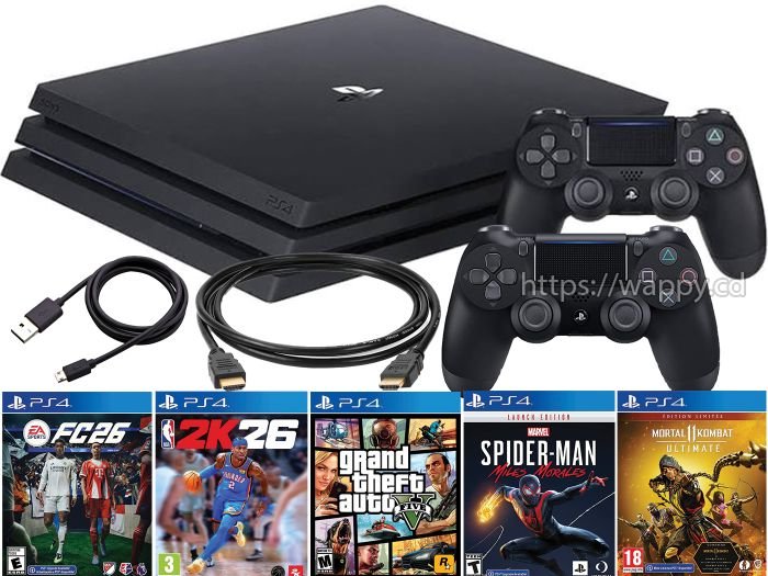 PlayStation 4 Pro + 10 Jeux