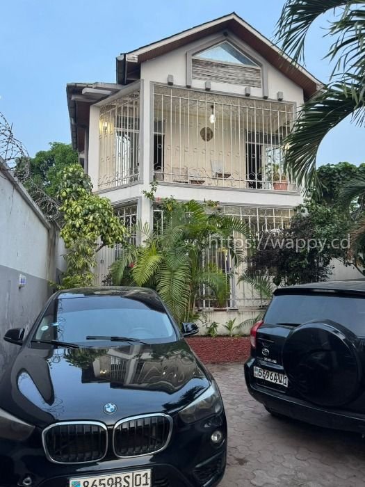 Propriété avec maison R+1 à Ngaliema