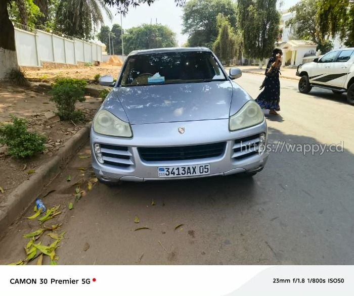Porsche Cayenne 2015 gris argenté