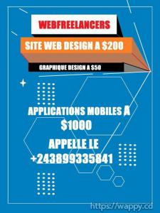 Conception applications mobile pour $1000