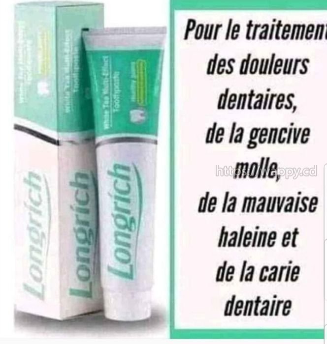 Parfum de bouche et dentifrice Longrich