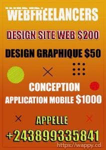 La conception siteweb $200