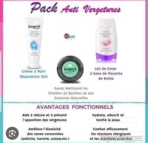 Kit efficace Longrich contre les vergetures