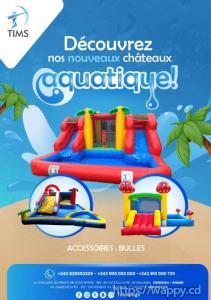 Location châteaux gonflables aquatiques