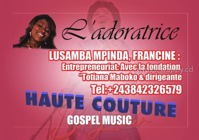 EMPLOI HAUTE COUTURE ET GOSPEL MUSIQUE!!