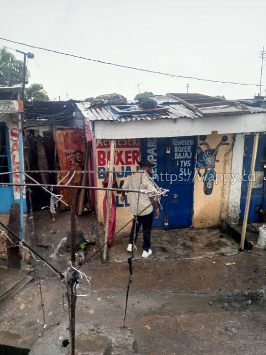 Parcelle avec 8 portes et une maison commerciale